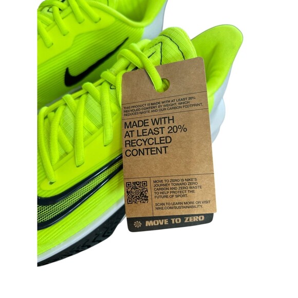 Nike Men\'s Volt/White Precision VII Laced Athletic Tennis Shoe  Size 9  NWOT main image 14